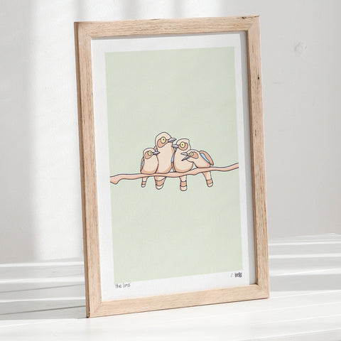 Calming Colours Family Print Trio