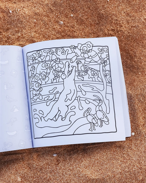 Cruisy Colouring: Aussie Road Trip