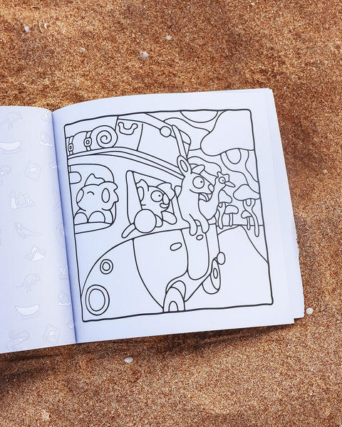 Cruisy Colouring: Aussie Road Trip