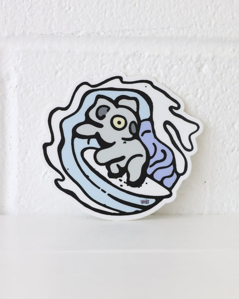 Surfing Koala Sticker
