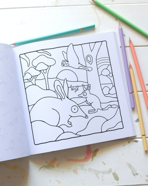 Cruisy Colouring: Into the Bush