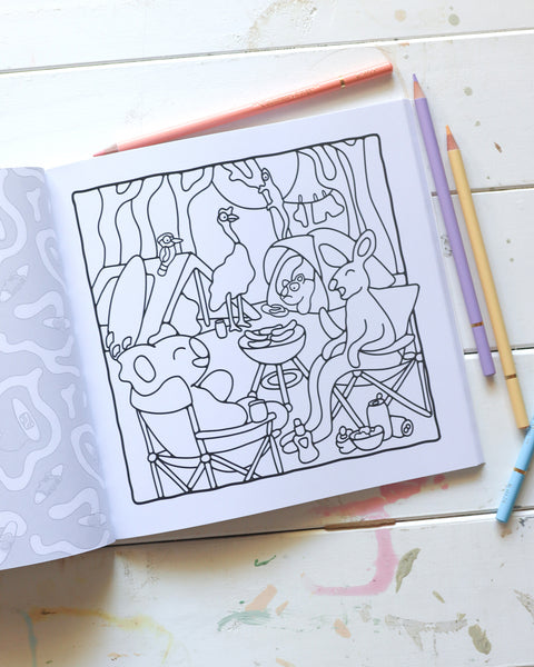 Cruisy Colouring: Summer Vibes
