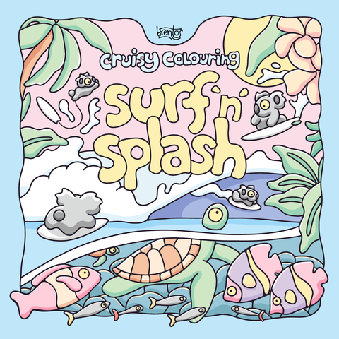 Cruisy Colouring: Surf 'n' Splash