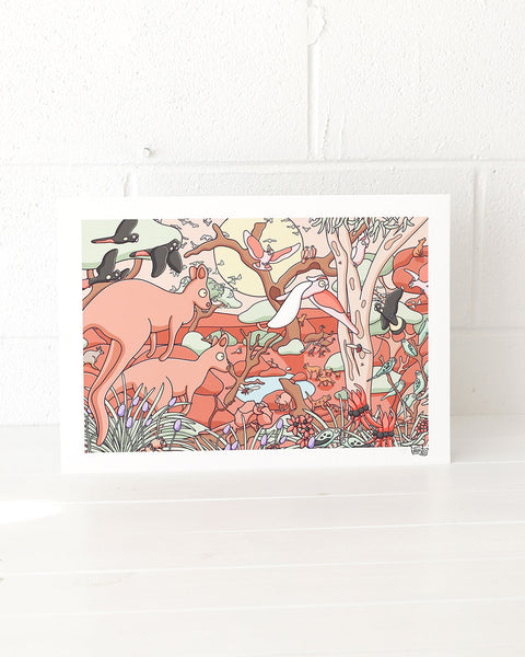 Deserts Art Print