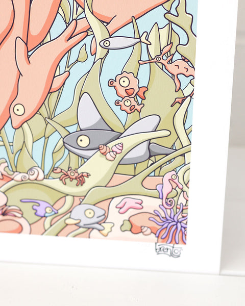 Kelp Forests Art Print