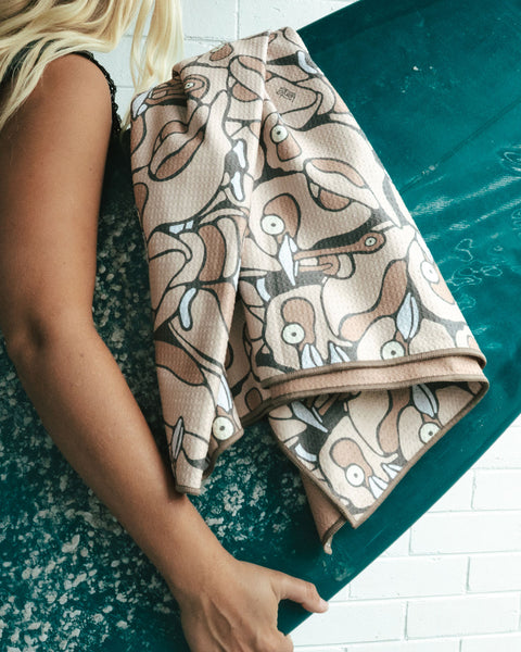 Kookaburra Beach Towel