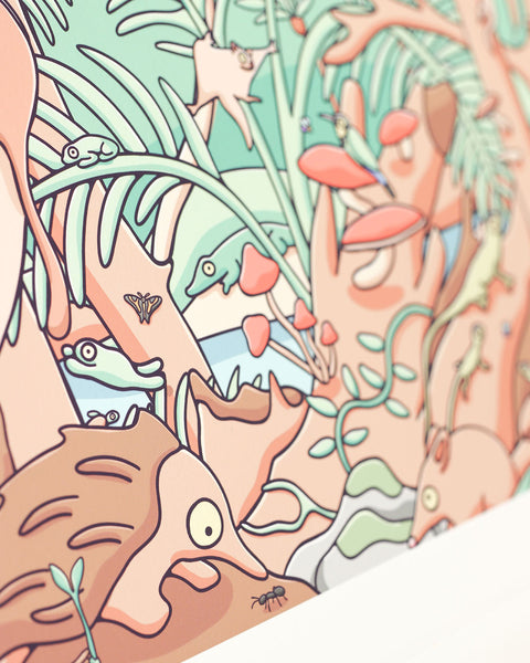 Tropical Rainforests Art Print