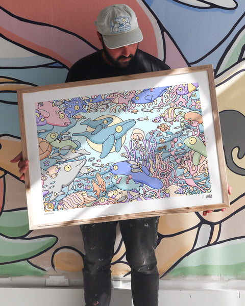 Coral Reefs Art Print