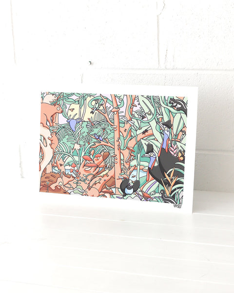 Tropical Rainforests Art Print
