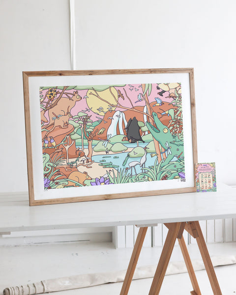 Wetlands Art Print