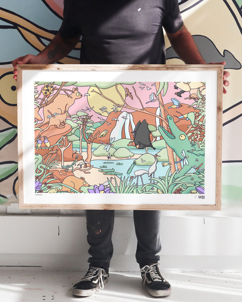 Wetlands Art Print