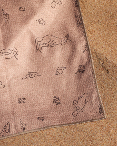 Land and Sea Beach Towel