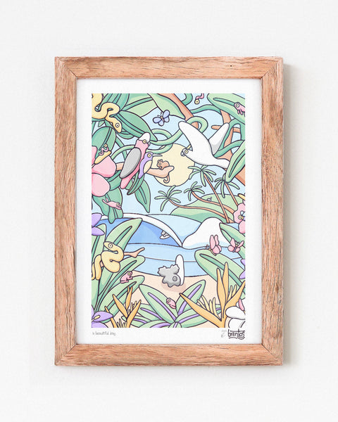 Surf Baby Gallery Wall