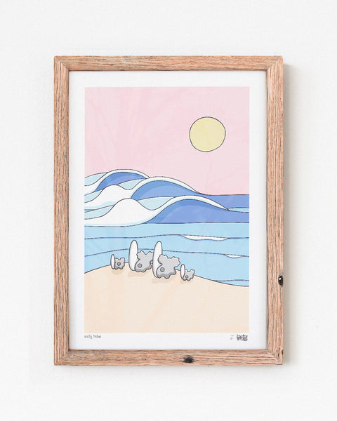 Surf Baby Gallery Wall