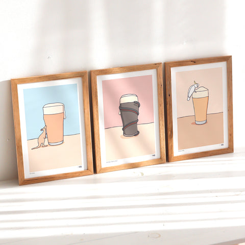 Frothies Print Trio