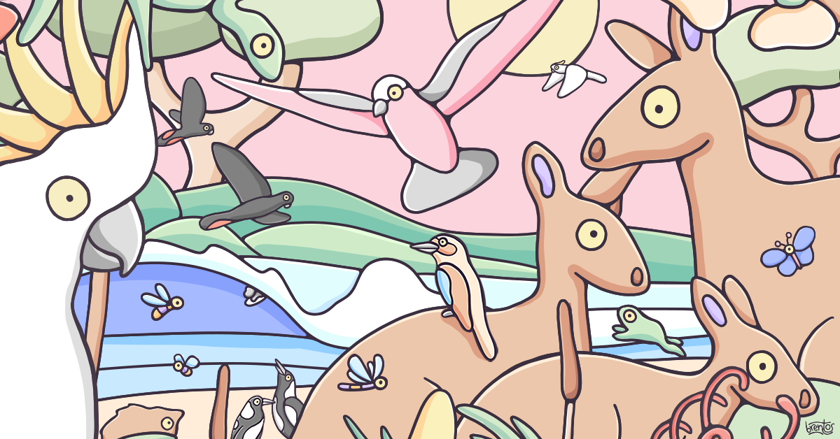 Brentos – Australian Art by Illustrator and Author Brent Turner