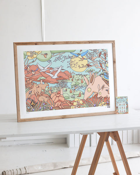 Savannas Art Print