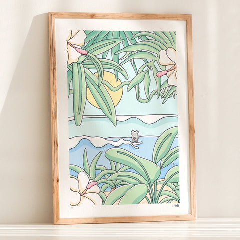 Tropicana Print Trio