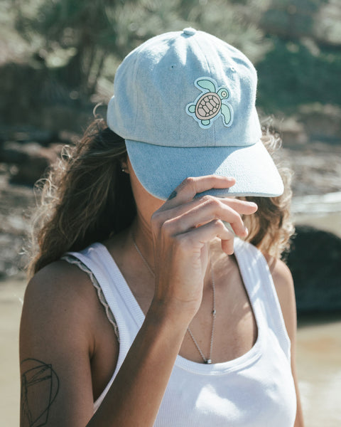 Turtle Denim Hat