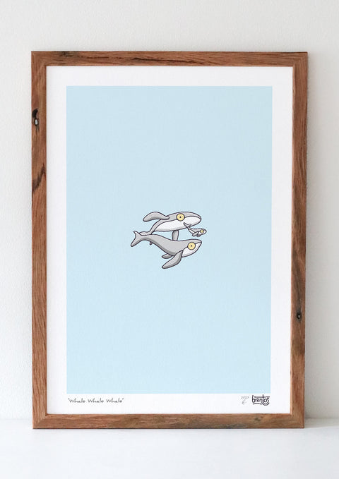Create Your Own Whale Family Print