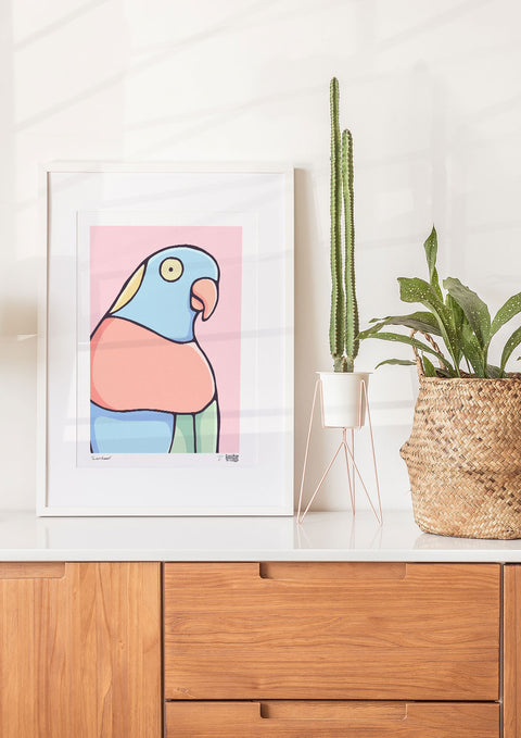 Rainbow Lorikeet Art Print