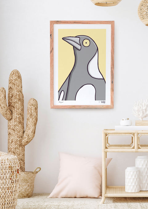 Magpie Art Print