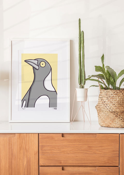 Magpie Art Print