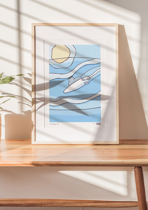 Looking Up Art Print