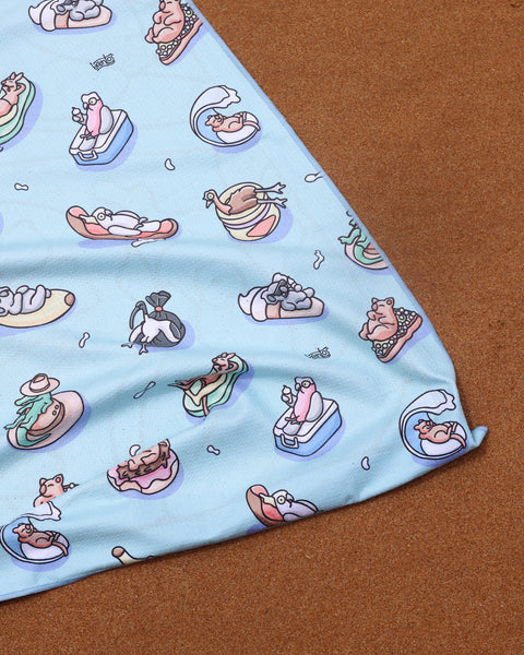 Pool Party Beach Towel