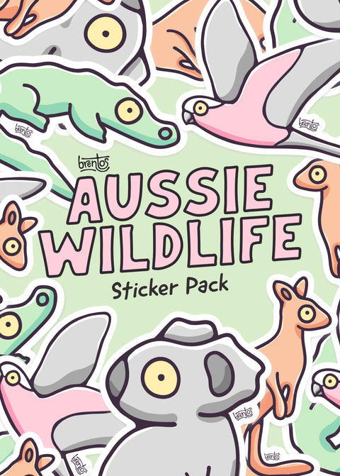 Aussie Wildlife Sticker Pack