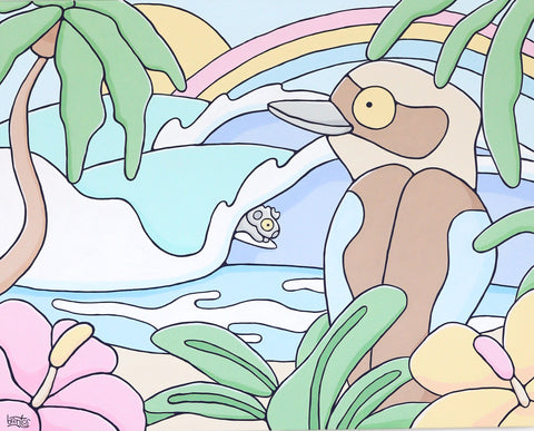 Chasing Rainbows Original Artwork