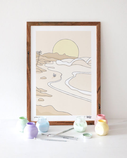 Golden Hour Art Print