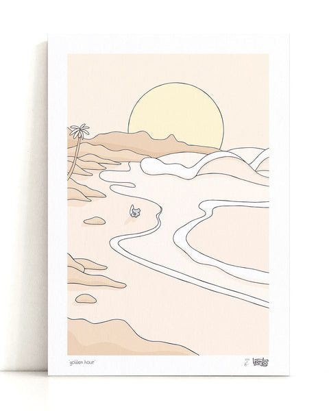 Golden Hour Art Print