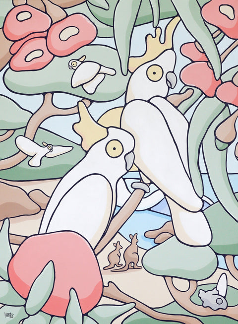 View from the Gums Original Artwork