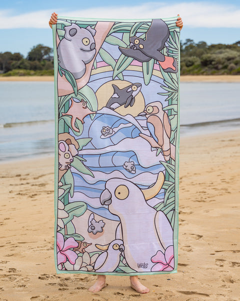 Tropics Beach Towel