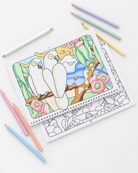 2027 Calendar (Colouring Edition)
