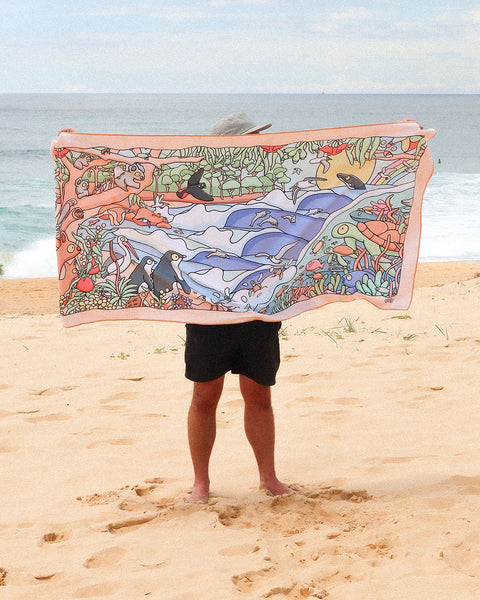 Beaches Beach Towel