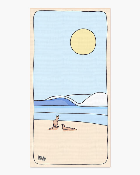 Roo Beach Towel