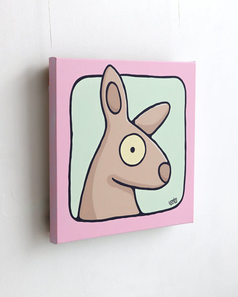 Portrait of a Kangaroo Original Artwork