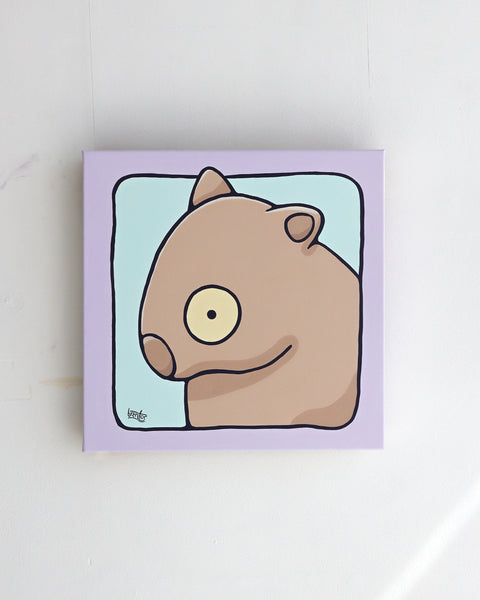 Portrait of a Wombat Original Artwork