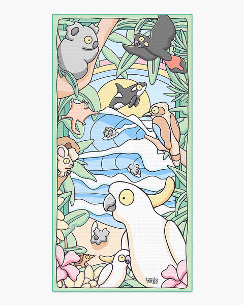 Tropics Beach Towel