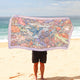 Coral Reefs Beach Towel