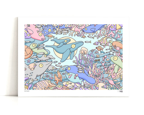 Coral Reefs Art Print