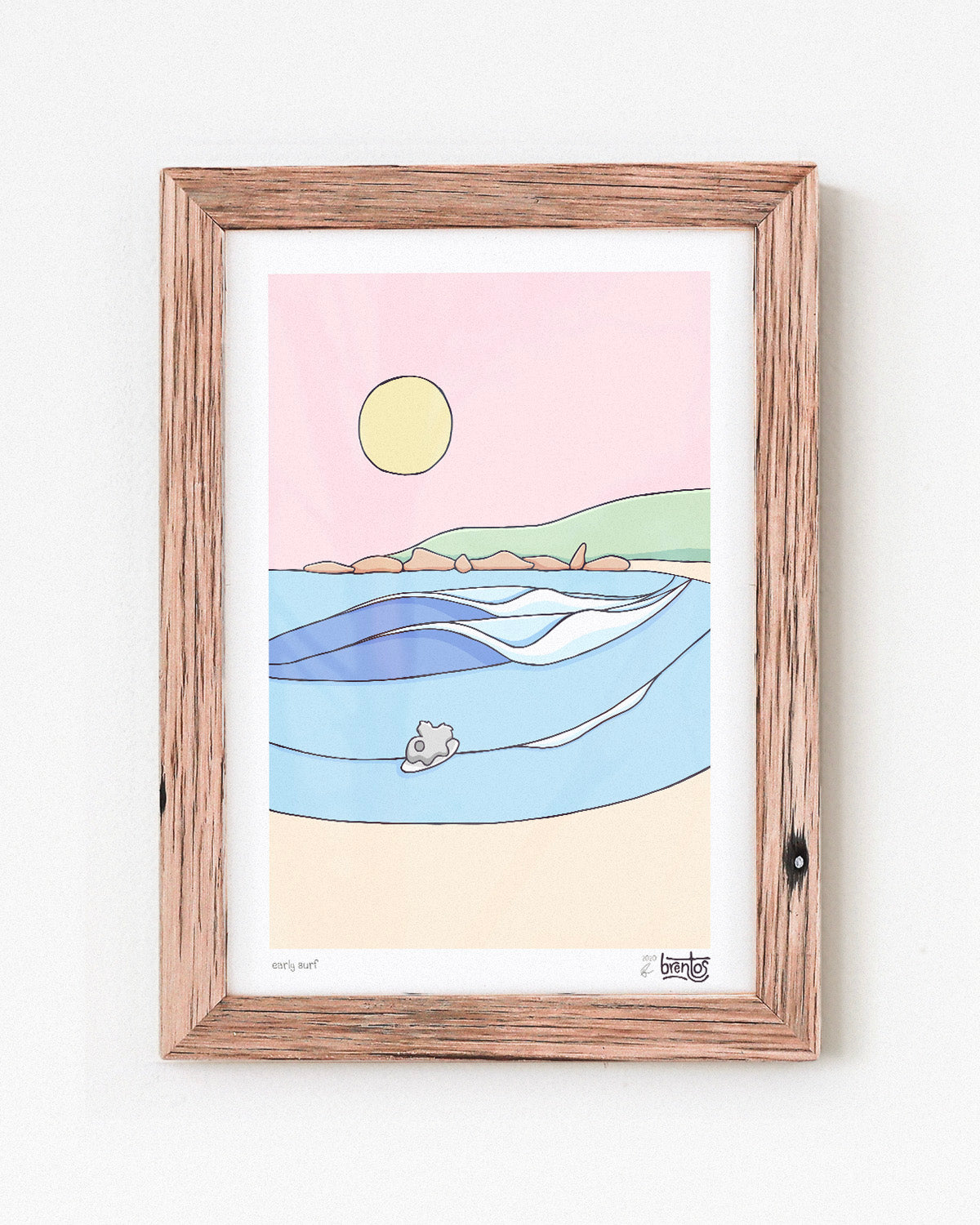 Surf Baby Gallery Wall