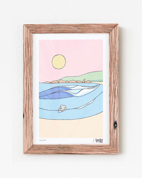 Surf Baby Gallery Wall
