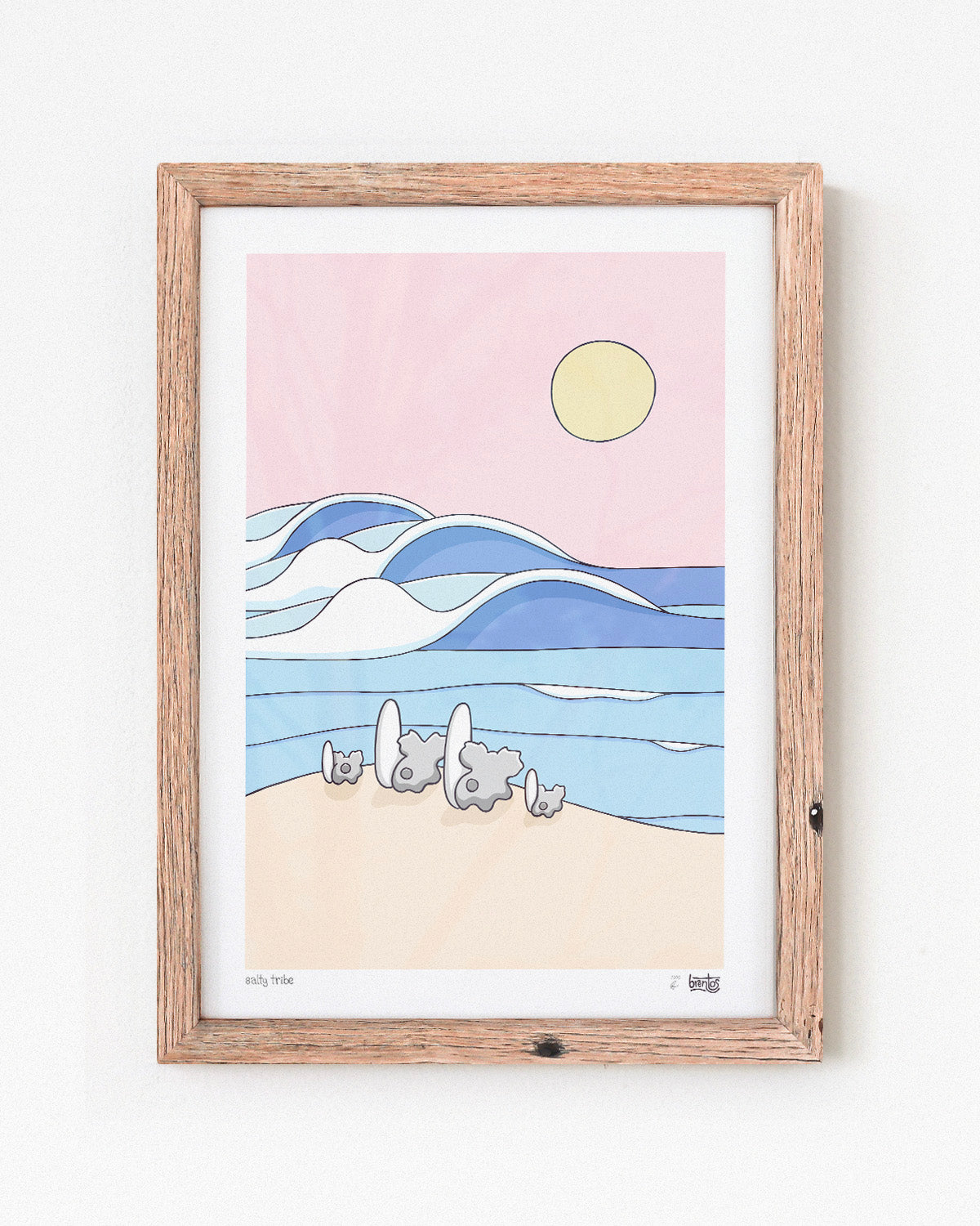Surf Baby Gallery Wall