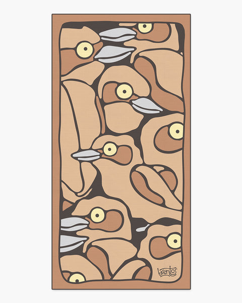 Kookaburra Beach Towel