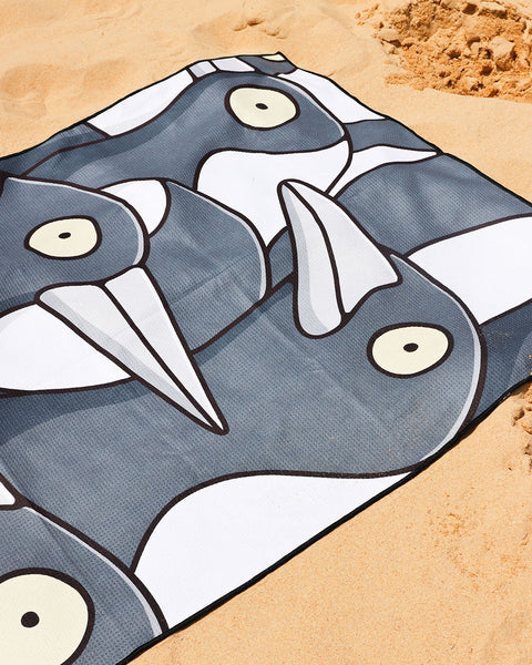 Magpies Beach Towel