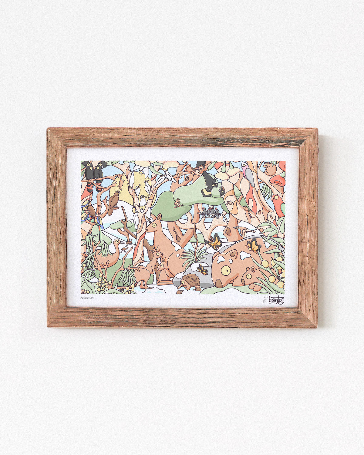 Earth Living Gallery Wall