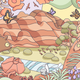 Purnululu Art Print (Landscape)